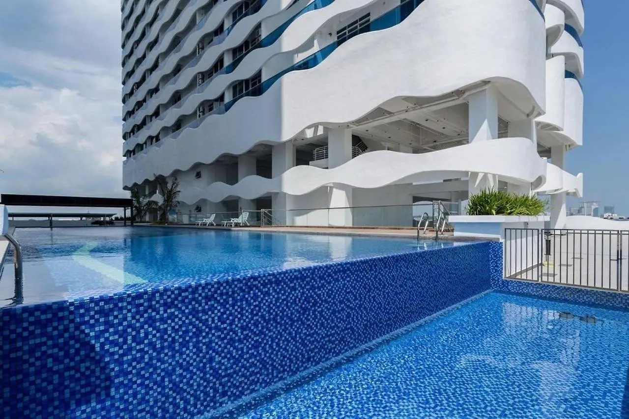 公寓 New! The Wave - Seaview 2 Big Rooms W 2Br I 8-10 Pax Malacca 马来西亚