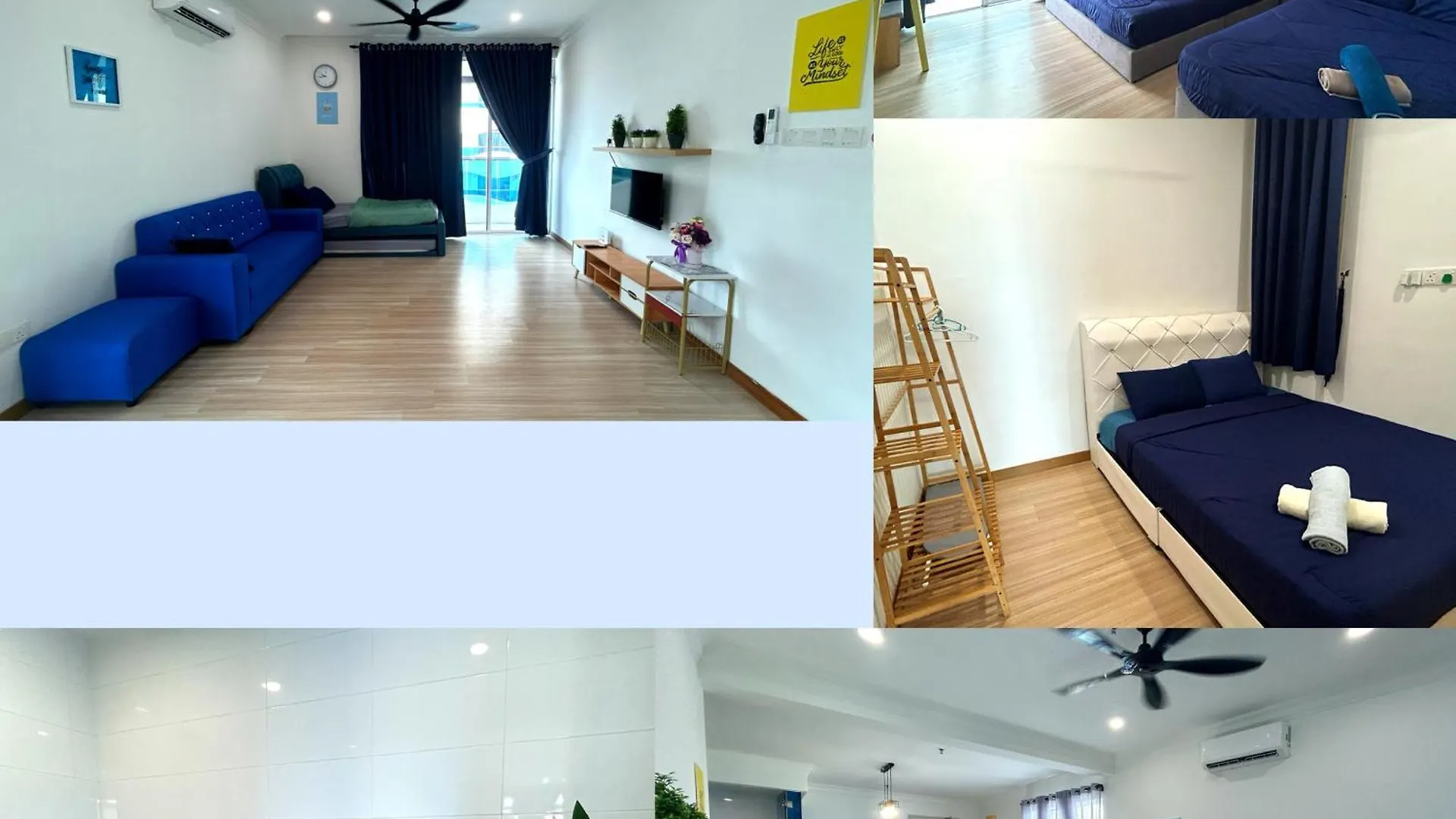 New! The Wave - Seaview 2 Big Rooms W 2Br I 8-10 Pax Malacca
